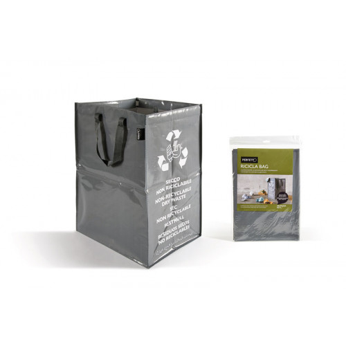 Perfetto 12854 cestino per rifiuti Rettangolare