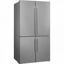 Smeg FQ60XF - Frigorifero Side-By-Side, 572 Litri, Classe F (A+), 90.8 x 182 x 78.8 cm