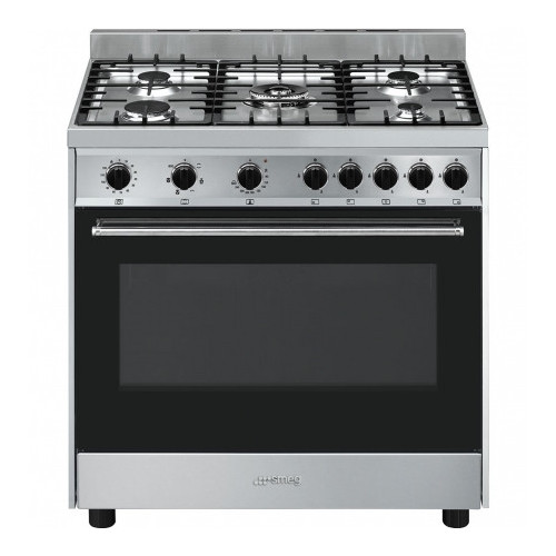 Smeg B901GMXI9 - Cucina a Gas, 5 Fornello(i),...