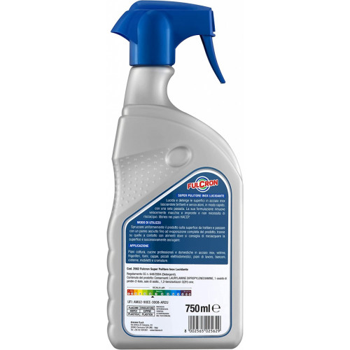 Fulcron 2562 Super Pulitore Inox, Detergente...