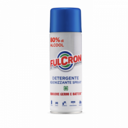Fulcron 2568 Detergente Igienizzante, per Pulizia Piccoli Ambienti, Condizionatori d'Ariam, Spray 400 ml	