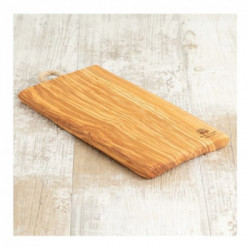 Tagliere Arte Legno Spello CO28 con maniglia corda