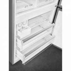 Smeg FC84EN4HX - Frigorifero Combinato, 588 Litri, Classe E (A++), 84 x 186 x 75 cm