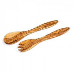 Set posate insalata Arte Legno Spello