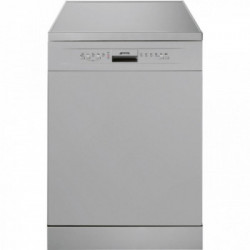 Smeg LVS292DS - Lavastoviglie da Libera Installazione, 13 Coperti, Grigio, Classe D