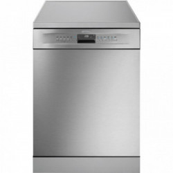 Smeg LVS254CX - Lavastoviglie da Libera Installazione, 13 Coperti, Acciaio Inossidabile, Classe C