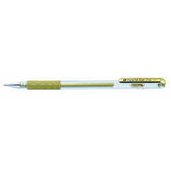 Pentel Roller Hybrid Gel Grip 2 pz (oro/argento)