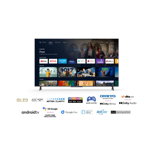 TCL 55C725 TV 139,7 cm (55") QLed 4K, HDR10+...