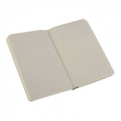 Moleskine Taccuino classico copertina morbida pagine bianche nero