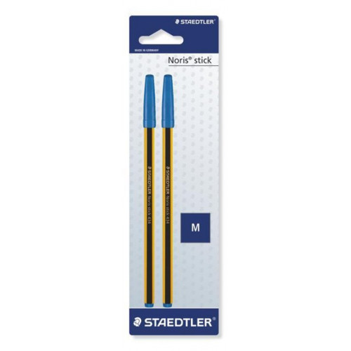 Penne a sfera Staedtler 434-03BK2I Noris Stick