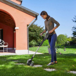 Alpina ATR 20 Li Kit Tagliabordi 20V, Fino a 20 Minuti, Larghezza Taglio 25 cm, Diametro Filo Nylon 1,6 mm, con Batteria e