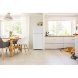 TCL RF207TWE0 - Frigorifero Doppia Porta da Libera Installazione 207 Litri, Classe E, Bianco