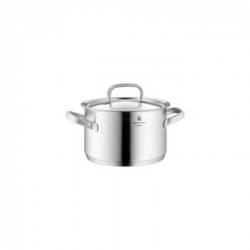 WMF 'Gourmet Plus' Casseruola 24 cm con Coperchio, Acciaio