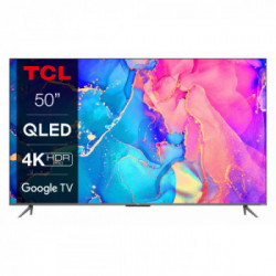 TCL 50C63 - Smart TV 50 pollici Qled, 4K UHD, Android Tv, Onkyo Sound