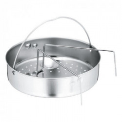WMF, Cestello cuocivapore adatto a tutte le pentole a pressione WMF con diametro di 22 cm