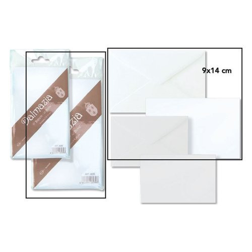 25CF 10BIGLIETTI + 10 BUSTE DALMAZIA 9X14CM...