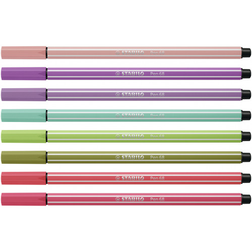 STABILO Pen 68 marcatore Colori assortiti 8 pz