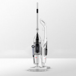 Deerma ZQ990W Pulitore a vapore Pulitore a vapore verticale 0,38 L 1300 W Nero, Bianco