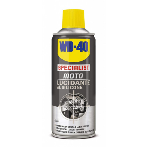 WD-40 MOTO LUCIDANTE AL SILICONE ML 400