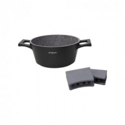 Tognana, Casseruola antiaderente Ø 20 cm + 2 Presine in silicone, 'Ambiziosa'