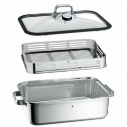 WMF 17.4101.6040 pentola per cottura a vapore 6,5 L Acciaio inossidabile