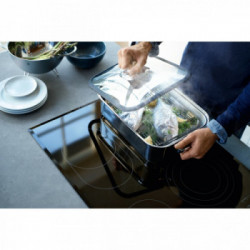 WMF 17.4101.6040 pentola per cottura a vapore 6,5 L Acciaio inossidabile