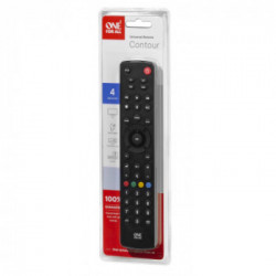 One For All Contour 4 telecomando IR Wireless Cavo, DTT, DVD/Blu-ray, Sistema Home cinema, IPTV, SAT, TNT, TV Pulsanti