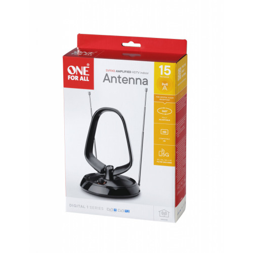 One For All Value Line DVB-T Indoor Antenne 5G...