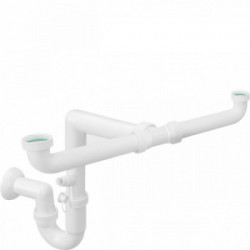 Smeg 3713 accessorio idraulico per lavandino Bianco