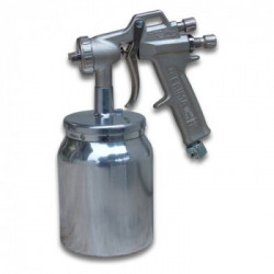 Aerografo hobbistico con serbatoio inferiore Alluminio 1000 cc a baionetta 1,8 mm Prima
