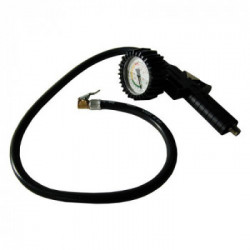 Pistola gonfiaggio con manometro  1,0 - 6,0 bar PG/S Tubo L. 80 cm