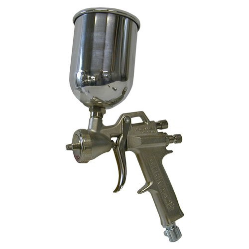 Aerografo hobbistico con serbatoio superiore...