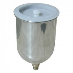 Serbatoio alluminio per aerografi superiori 500 cc OM - OM Green - UR/S Plus - 9011 - 6011