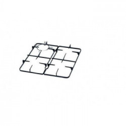 Smeg GR6 - Kit 2 Griglie per Piano Cottura, Piattina Smaltata, 60 cm, Nero