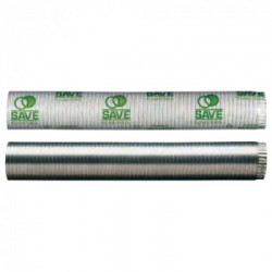 Tubo canna fumaria Save Fumisteria FB1224 Air Flessibile telescopico