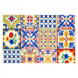 Rizzi Tovaglia 140x220 resinata MOSAICO 887