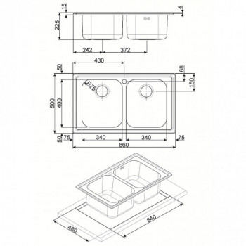 Smeg LL2AD - Lavello, 2... 2