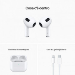TIM Apple AirPods Auricolare Wireless In-ear Musica e Chiamate Bluetooth Bianco