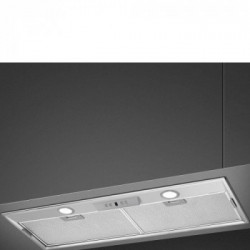 Smeg KSEG7XSA - Cappa Integrata a Scomparsa, Inox, 70 cm, 691 m³/h, C