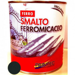 Smalto sintetico ferromicaceo ad effetto antichizzante ml 750 color Nero
