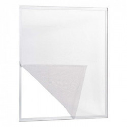 IRS Zanzariera adesiva attaca&stacca per finestre Bianco 130 cm x 150 cm
