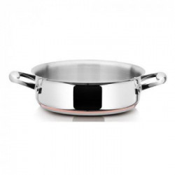 Carlo Giannini, Tegame 'Labond', 24 cm in acciaio inox e bordo con profilo arrotondato salvagoccia