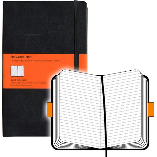 Moleskine Classic quaderno per scrivere Nero A5...