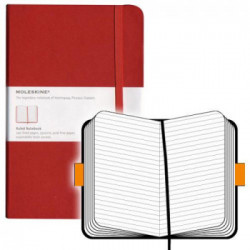 Moleskine Classic quaderno per scrivere Rosso 240 fogli