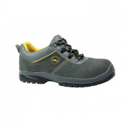 Calzature da lavoro basse traforate S1P misura 40 Grigio CE EN ISO 20345:2011 Tirso