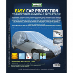 TELO UNIVERSALE COPRIAUTO POLIETILENE 550X360 CM