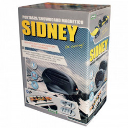 Cora 000420418 Portasci/snowboard magnetico 3 paia di sci