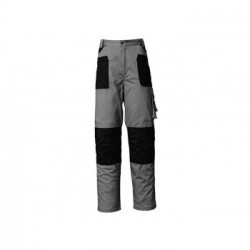 Pantalone elasticizzato Stretch Taglia S Stretch Line Grigio/nero 