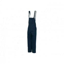 Pantalone con pettorina Europa Taglia L Fisrt Class Workwear Blu 