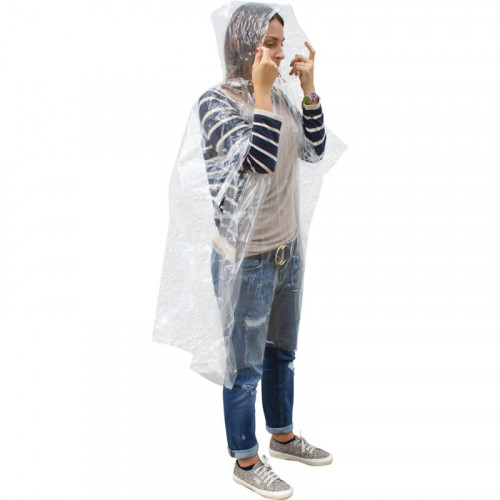 PONCHO IMPERMEABILE CON CAPPUCCIO